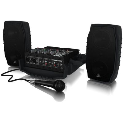 Behringer Kit d'enceintes de sonorisation passive P, Haut-parleur PA, Noir Behringer Kit d'enceintes de sonorisation passive P, Haut-parleur PA, Noir