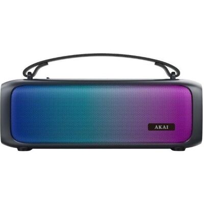 Akai Enceinte portable ABTS-08-BK, Bluetooth 5.1, 8 W, noire, Enceinte Bluetooth, Noir Akai Enceinte portable ABTS-08-BK, Bluetooth 5.1, 8 W, noire, Enceinte Bluetooth, Noir