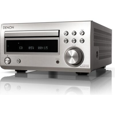 Denon D-M41DAB (Bluetooth, Lecteur de CD, 2x 30 W), Chaîne stéréo, Noir, Marron, Argent Denon D-M41DAB (Bluetooth, Lecteur de CD, 2x 30 W), Chaîne stéréo, Noir, Marron, Argent