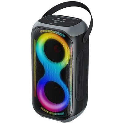 Tracer King 2 Φορητό Ηχείο 50W 2.1,Bluetooth 5.1,TWS, λειτουργία Καραόκε,RGB LED,USB,Equalaizer μ, Enceinte Bluetooth, Noir Tracer King 2 Φορητό Ηχείο 50W 2.1,Bluetooth 5.1,TWS, λειτουργία Καραόκε,RGB LED,USB,Equalaizer μ, Enceinte Bluetooth, Noir