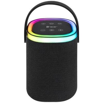 Tracer Enceintes Bluetooth 47615 Stripe XL TWS BT RGB, Enceinte Bluetooth, Noir Tracer Enceintes Bluetooth 47615 Stripe XL TWS BT RGB, Enceinte Bluetooth, Noir