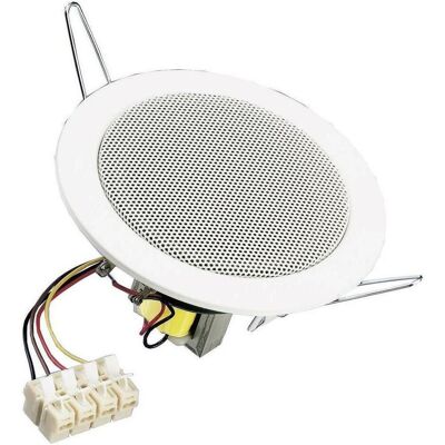 Visaton Haut-parleur de plafond DL 10, 100V, Composants du haut-parleur, Blanc Visaton Haut-parleur de plafond DL 10, 100V, Composants du haut-parleur, Blanc