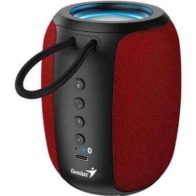 Genius SP-915BT Haut-parleur Bluetooth rouge (6 h), Enceinte Bluetooth, Rouge, Noir Genius SP-915BT Haut-parleur Bluetooth rouge (6 h), Enceinte Bluetooth, Rouge, Noir