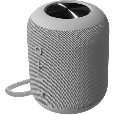 Platinet PEAK Bluetooth speaker, 10Watt (2x5W), BT5 + EDR,, 2200mAh, IPX5 waterproof, cardreader, GR, Enceinte Bluetooth, Gris Platinet PEAK Bluetooth speaker, 10Watt (2x5W), BT5 + EDR,, 2200mAh, IPX5 waterproof, cardreader, GR, Enceinte Bluetooth, Gris