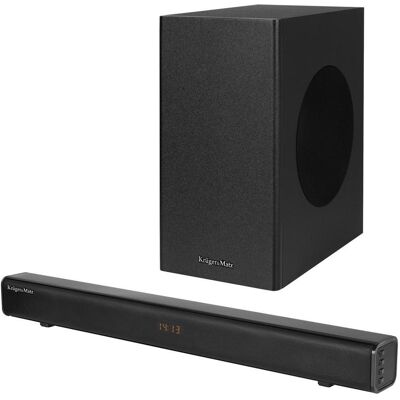 Krüger&Matz Soundbar Kruger&Matz Soundbar Kruger&,Matz Universe 2.1 (Canal 2.1), Barre de son, Noir Krüger&Matz Soundbar Kruger&Matz Soundbar Kruger&,Matz Universe 2.1 (Canal 2.1), Barre de son, Noir