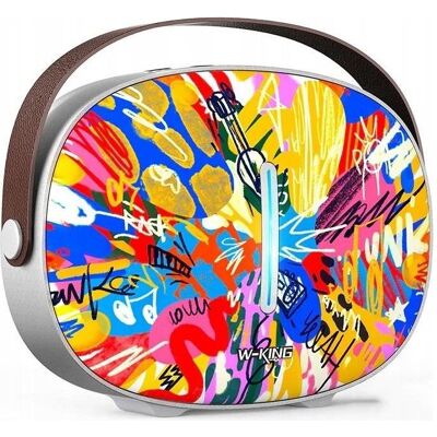 W-king Głośnik Przenośny głośnik bezprzewodowy T8II street, Enceinte Bluetooth W-king Głośnik Przenośny głośnik bezprzewodowy T8II street, Enceinte Bluetooth