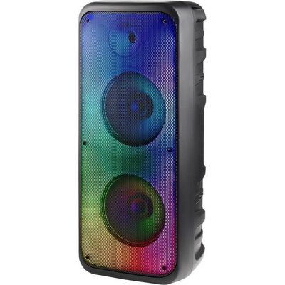 Defender Enceinte BOOMER 35 Bluetooth 30 W MP3/FM/SD/USB/AUX/TWS/LCD/RGB/MIC Karaoké, noire (65135), Enceinte Bluetooth, Noir Defender Enceinte BOOMER 35 Bluetooth 30 W MP3/FM/SD/USB/AUX/TWS/LCD/RGB/MIC Karaoké, noire (65135), Enceinte Bluetooth, Noir