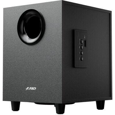Fenda FD F205BT noir / Enceintes / 2.1 / 31 W / BT 5.4 / Lecture USB, Haut-parleur PC, Noir Fenda FD F205BT noir / Enceintes / 2.1 / 31 W / BT 5.4 / Lecture USB, Haut-parleur PC, Noir