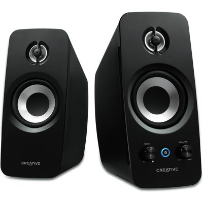 Creative T15, Haut-parleur PC, Noir Creative T15, Haut-parleur PC, Noir
