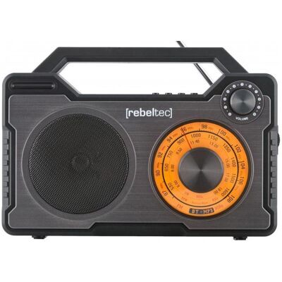 Rebeltec Enceinte portable bluetooth speaker, Enceinte Bluetooth, Gris, Noir Rebeltec Enceinte portable bluetooth speaker, Enceinte Bluetooth, Gris, Noir