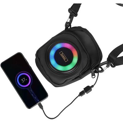 Hoco Other Computer Accessory Wireless speaker 2x 8W 4h HT1 Pro black (4 h), Enceinte Bluetooth, Noir Hoco Other Computer Accessory Wireless speaker 2x 8W 4h HT1 Pro black (4 h), Enceinte Bluetooth, Noir