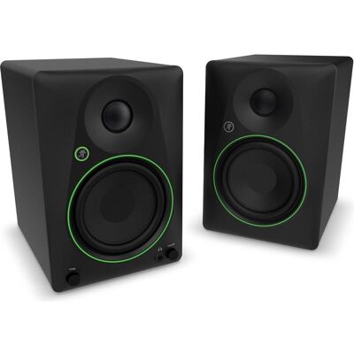 Mackie CR5 (Pair) 5.25" Powered Studio Monitors w/ Tone Control and BT (Actif, Couples, 1x 100 W), Enceinte studio, Noir Mackie CR5 (Pair) 5.25" Powered Studio Monitors w/ Tone Control and BT (Actif, Couples, 1x 100 W), Enceinte studio, Noir
