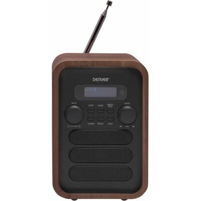 Denver DAB-48 (DAB, FM, Bluetooth), Radio, Gris Denver DAB-48 (DAB, FM, Bluetooth), Radio, Gris