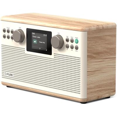 Pure Classic H6 (DAB, FM, Bluetooth), Radio, Blanc, Marron Pure Classic H6 (DAB, FM, Bluetooth), Radio, Blanc, Marron