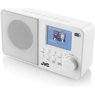 JVC RA-E611W-DAB Blanc - Radio JVC RA-E611W-DAB Blanc - Radio