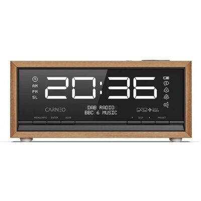 Carneo C100, rádio DAB+, FM, BT, bud�k, OLED, wood (DAB, DAB+ DAB, FM, Bluetooth), Radio, Noir, Marron Carneo C100, rádio DAB+, FM, BT, bud�k, OLED, wood (DAB, DAB+ DAB, FM, Bluetooth), Radio, Noir, Marron