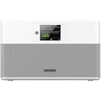 Kenwood CR-ST85DAB (DAB+ DAB, FM, Bluetooth), Radio, Blanc Kenwood CR-ST85DAB (DAB+ DAB, FM, Bluetooth), Radio, Blanc