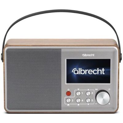 Albrecht DR 862 (DAB+ DAB, Bluetooth), Radio, Gris, Marron Albrecht DR 862 (DAB+ DAB, Bluetooth), Radio, Gris, Marron