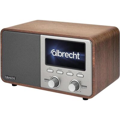 Albrecht DR 760 (DAB+ DAB, FM, Bluetooth), Radio, Argent, Marron Albrecht DR 760 (DAB+ DAB, FM, Bluetooth), Radio, Argent, Marron