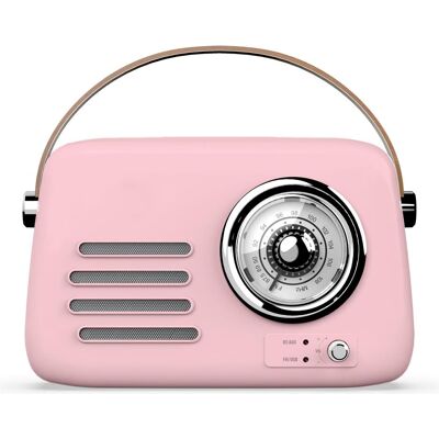 Savio Radio portable RS-03 rose (FM, Bluetooth), Radio, Pink Savio Radio portable RS-03 rose (FM, Bluetooth), Radio, Pink