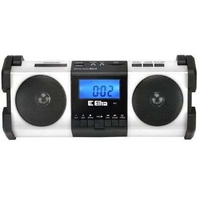 ELTA Récepteur radio MAJA USB blanc (FM), Radio, Blanc ELTA Récepteur radio MAJA USB blanc (FM), Radio, Blanc