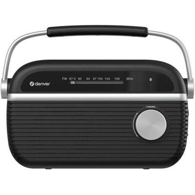 Denver TRB-67B schwarz (FM, Bluetooth), Radio, Noir Denver TRB-67B schwarz (FM, Bluetooth), Radio, Noir