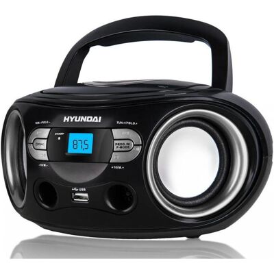 Hyundai TRC533AU3BS Unité principale (FM), Radio, Noir, Argent Hyundai TRC533AU3BS Unité principale (FM), Radio, Noir, Argent