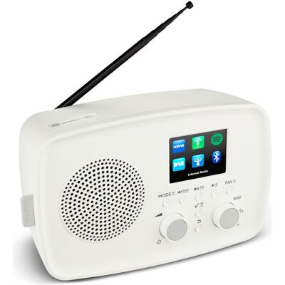 Medion LIFE Internetradio IRE-1 (MD89318) weiss DAB+ Internetradio (DAB+ DAB, Radio Internet, Bluetooth, WiFi), Radio, Blanc Medion LIFE Internetradio IRE-1 (MD89318) weiss DAB+ Internetradio (DAB+ DAB, Radio Internet, Bluetooth, WiFi), Radio, Blanc