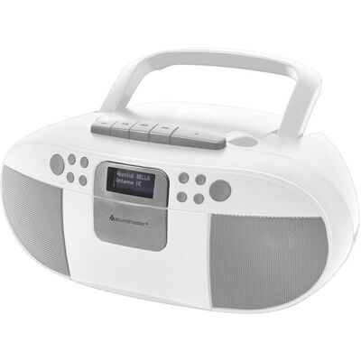 Soundmaster SCD7800WE (DAB+ DAB, FM), Radio, Blanc Soundmaster SCD7800WE (DAB+ DAB, FM), Radio, Blanc