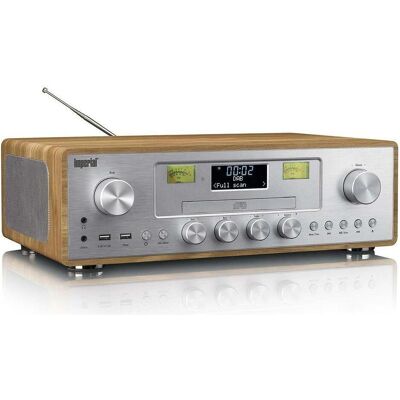 Imperial Dabman 280CDWDSI (DAB, DAB+ DAB, FM, Bluetooth), Radio, Argent, Marron Imperial Dabman 280CDWDSI (DAB, DAB+ DAB, FM, Bluetooth), Radio, Argent, Marron