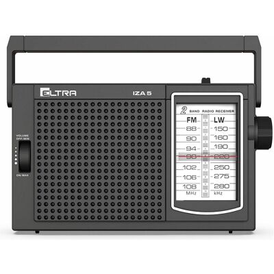 ELTA Radio Eltra Radio IZA-5 czarne (FM, LW), Radio, Noir ELTA Radio Eltra Radio IZA-5 czarne (FM, LW), Radio, Noir