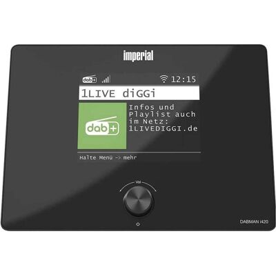 Imperial Kompaktes Hybrid-Radio (Internet, DAB+, FM-HiFi-Tuner) mit Bluetooth (DAB+ DAB, Radio Internet, Bluetooth, WiFi), Radio, Noir Imperial Kompaktes Hybrid-Radio (Internet, DAB+, FM-HiFi-Tuner) mit Bluetooth (DAB+ DAB, Radio Internet, Bluetooth, WiFi), Radio, Noir
