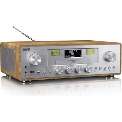 Imperial Dabman 280CDWDSI (DAB, DAB+ DAB, FM, Bluetooth), Radio, Argent, Marron Imperial Dabman 280CDWDSI (DAB, DAB+ DAB, FM, Bluetooth), Radio, Argent, Marron