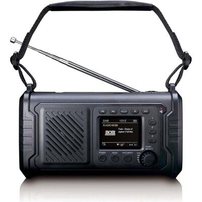 Lenco PDR-055 Notfallradio (DAB+ DAB, FM, Bluetooth), Radio, Noir Lenco PDR-055 Notfallradio (DAB+ DAB, FM, Bluetooth), Radio, Noir