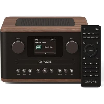 Pure Classic C-D4 (DAB+ DAB, FM, Bluetooth), Radio, Marron Pure Classic C-D4 (DAB+ DAB, FM, Bluetooth), Radio, Marron