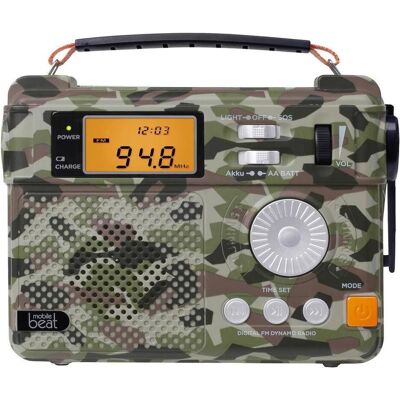 Radio de secours Silva Schneider SOS 223 BT - Radio, Manivelle, Rechargeable, Lampe de lecture Radio de secours Silva Schneider SOS 223 BT - Radio, Manivelle, Rechargeable, Lampe de lecture