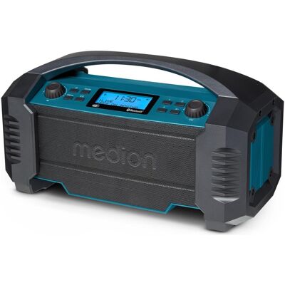 Medion Life E66050 (AM, DAB+ DAB, FM, MF, Bluetooth), Radio, Bleu, Noir Medion Life E66050 (AM, DAB+ DAB, FM, MF, Bluetooth), Radio, Bleu, Noir