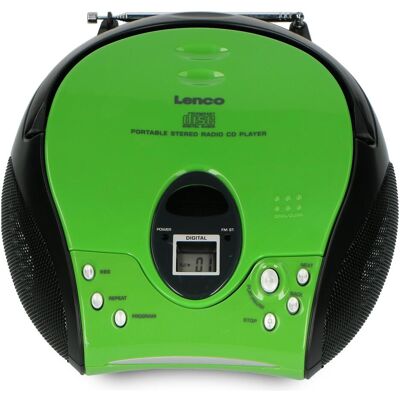 Lenco Scd-24 (FM), Radio, Noir, Vert Lenco Scd-24 (FM), Radio, Noir, Vert