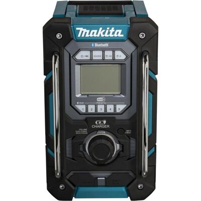 Makita DMR 301 (AM, DAB, DAB+ DAB, FM, MF, Bluetooth), Radio, Bleu, Vert, Noir, Turquoise Makita DMR 301 (AM, DAB, DAB+ DAB, FM, MF, Bluetooth), Radio, Bleu, Vert, Noir, Turquoise