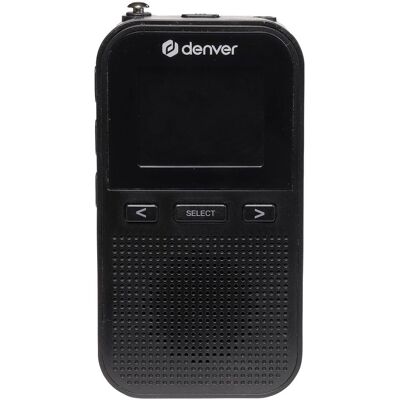 Denver DAH-126 (DAB+ DAB, FM, KW, Fréquence radio (RF)), Radio, Noir Denver DAH-126 (DAB+ DAB, FM, KW, Fréquence radio (RF)), Radio, Noir