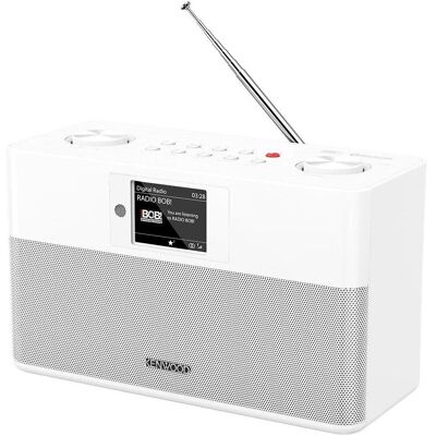 Kenwood CR-ST85DAB (DAB+ DAB, FM, Bluetooth), Radio, Blanc Kenwood CR-ST85DAB (DAB+ DAB, FM, Bluetooth), Radio, Blanc