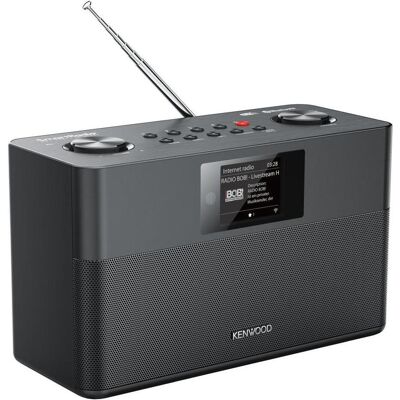Kenwood CR-ST 120 S (DAB+ DAB, FM, Bluetooth, WiFi), Radio, Noir Kenwood CR-ST 120 S (DAB+ DAB, FM, Bluetooth, WiFi), Radio, Noir