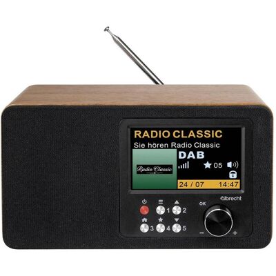 Albrecht DR 863 (DAB+ DAB, Bluetooth), Radio, Noir, Marron Albrecht DR 863 (DAB+ DAB, Bluetooth), Radio, Noir, Marron