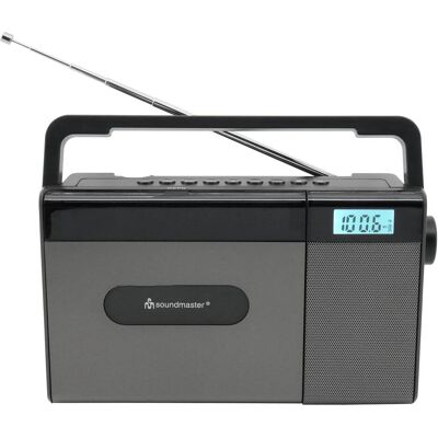 Soundmaster RCD1170SW (FM, Bluetooth), Radio, Gris Soundmaster RCD1170SW (FM, Bluetooth), Radio, Gris