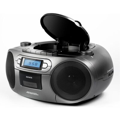 Aiwa RC-250GY Portable radio, gray (DAB+ DAB, FM, Bluetooth), Radio, Gris Aiwa RC-250GY Portable radio, gray (DAB+ DAB, FM, Bluetooth), Radio, Gris