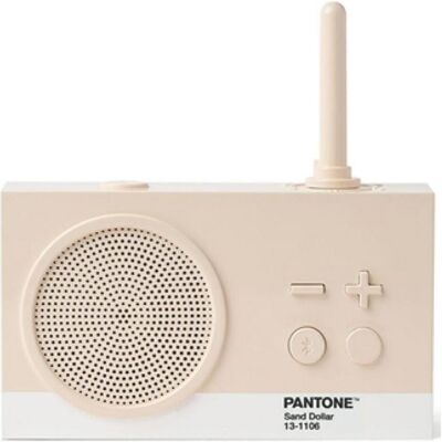 Lexon Tykho 3 X Pantone (FM, Bluetooth), Radio, Beige Lexon Tykho 3 X Pantone (FM, Bluetooth), Radio, Beige