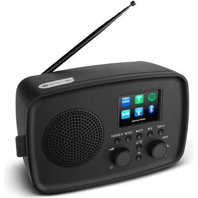 Medion LIFE Internetradio IRE-1 (MD89318) schwarz DAB+ Internetradio (DAB+ DAB, Radio Internet, Bluetooth, WiFi), Radio, Noir Medion LIFE Internetradio IRE-1 (MD89318) schwarz DAB+ Internetradio (DAB+ DAB, Radio Internet, Bluetooth, WiFi), Radio, Noir