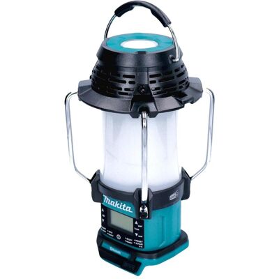 Makita DMR 056 Akku Radio 18 V FM DAB+ mit Laterne 360° Taschenlampe IP65 + 1x Akku 9,0 Ah - ohne (DAB, DAB+ DAB, FM, Bluetooth), Radio, Noir Makita DMR 056 Akku Radio 18 V FM DAB+ mit Laterne 360° Taschenlampe IP65 + 1x Akku 9,0 Ah - ohne (DAB, DAB+ DAB, FM, Bluetooth), Radio, Noir