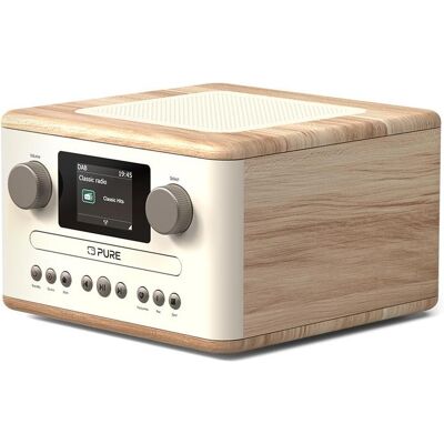 Pure Classic C-D4 (DAB+ DAB, FM, Bluetooth), Radio, Blanc Pure Classic C-D4 (DAB+ DAB, FM, Bluetooth), Radio, Blanc