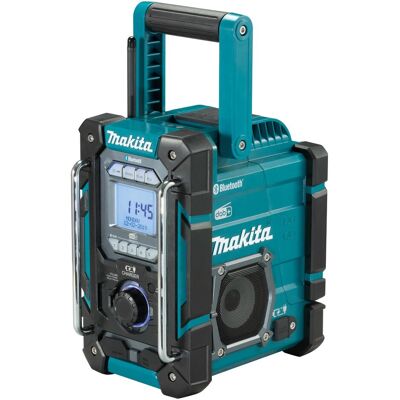 Makita DMR 301 (AM, DAB, DAB+ DAB, FM, MF, Bluetooth), Radio, Bleu, Vert, Noir, Turquoise Makita DMR 301 (AM, DAB, DAB+ DAB, FM, MF, Bluetooth), Radio, Bleu, Vert, Noir, Turquoise